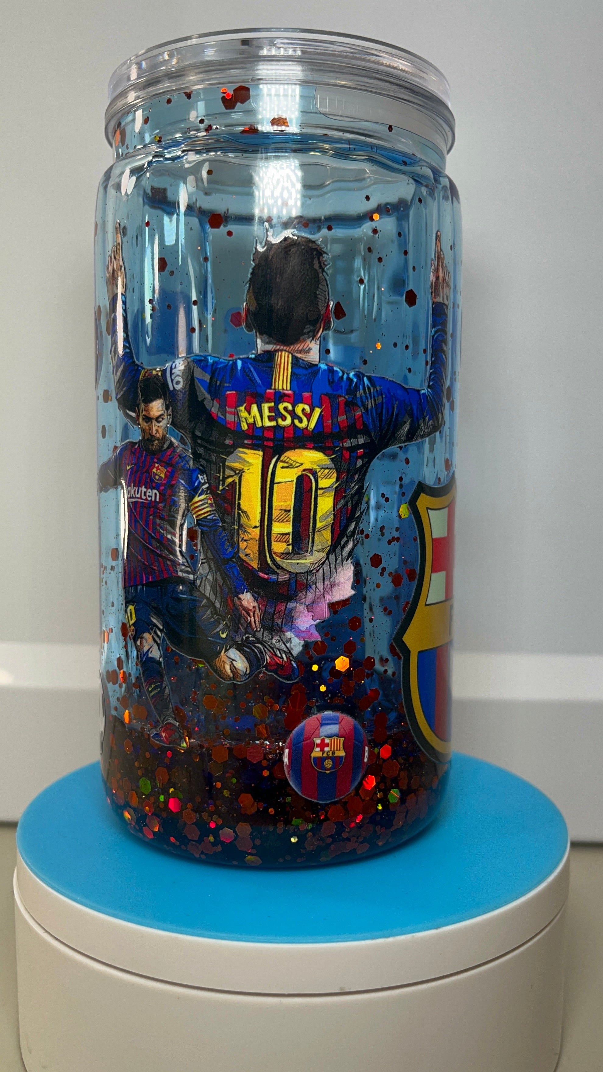 Messi x Barcelona Honey Drip Cup