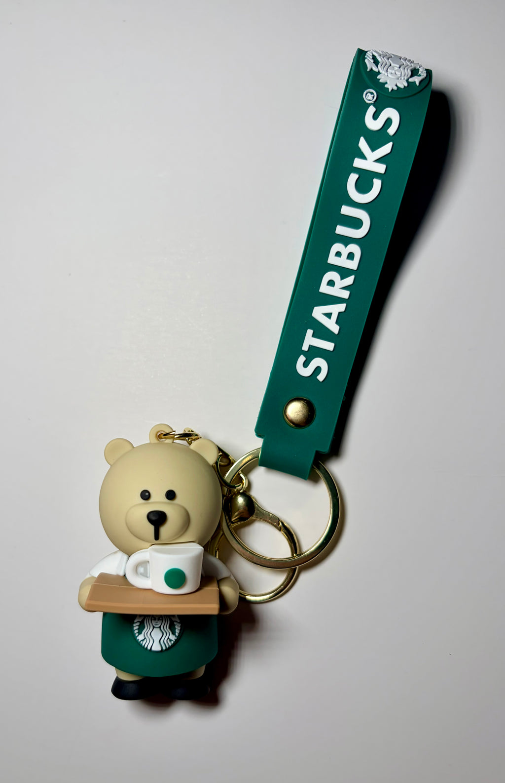 Cute Starbucks Bearista with Coffee Mug Tray