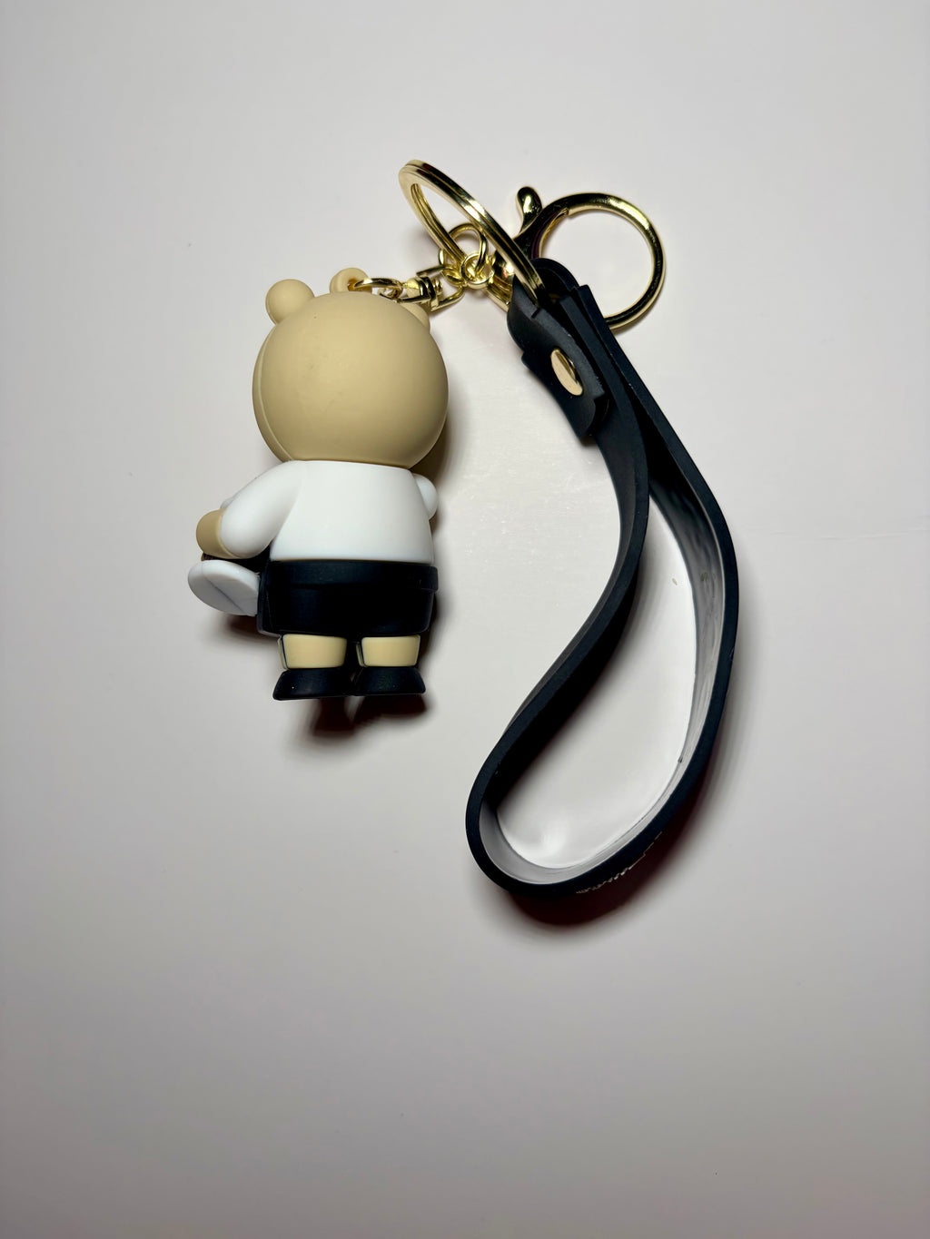 Cute Starbucks Bearista with a Bottle Keychain