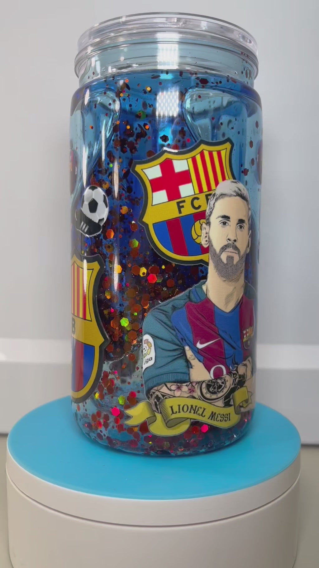 Messi x Barcelona Honey Drip Cup
